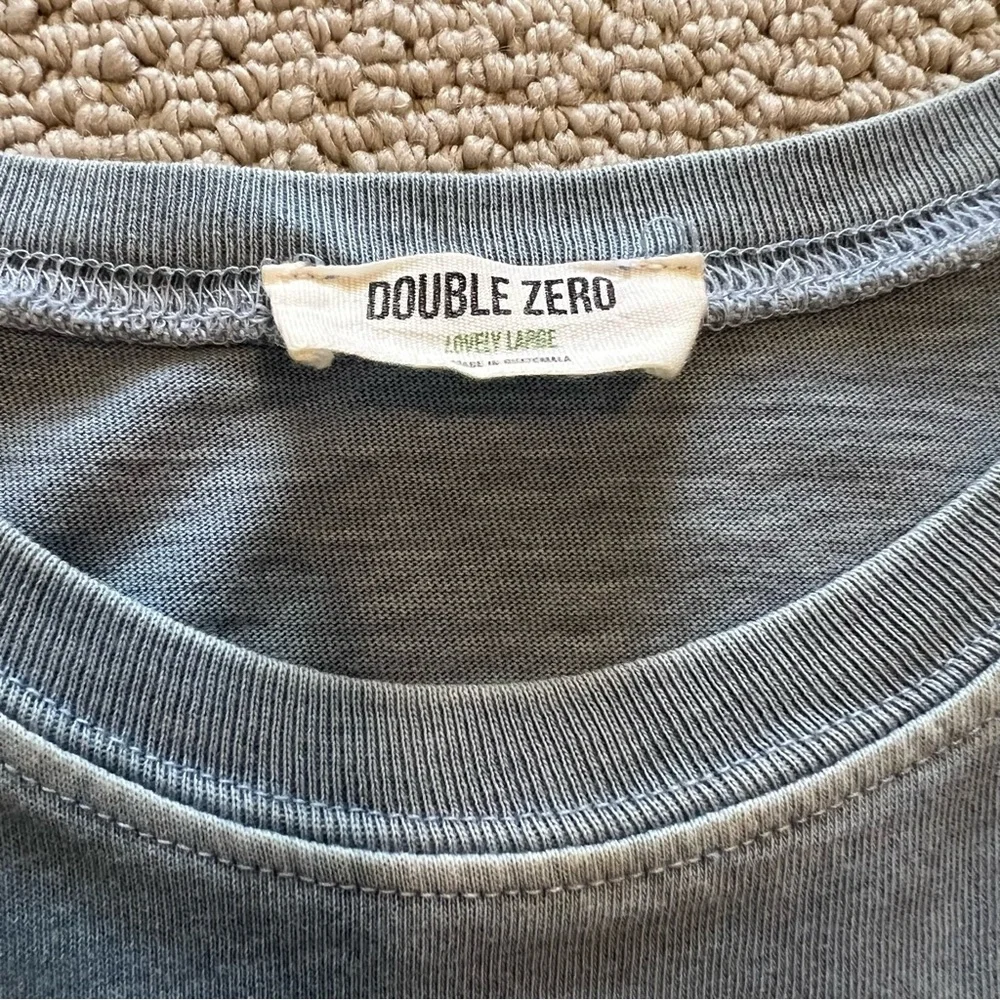 Double Zero Light Blue Midi Dress Size Large - Picture 6 of 8